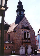 Part of the Town Hall in Market Place
